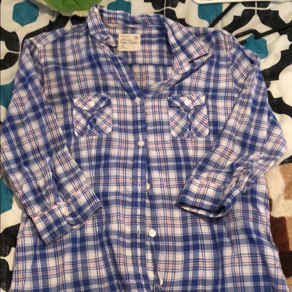 American Eagle button down